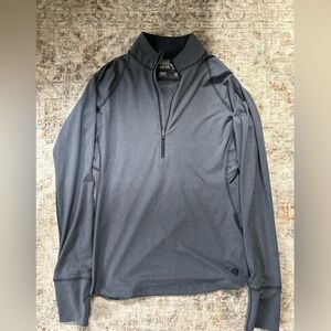 Never Worn Mountain Hardwear Women's Heather Gray Pullover